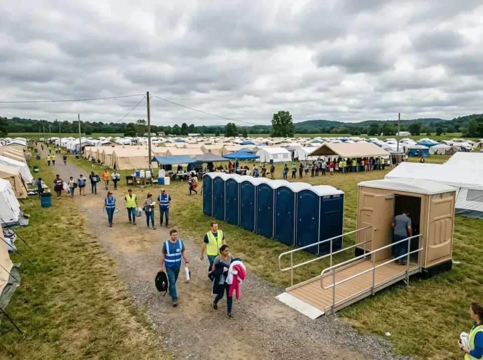 disaster-relief-camp-restrooms-010 — frequently asked questions, Dumpster & Portable Bathrooms Rental in Fayetteville, NC